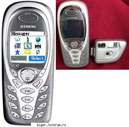 vand siemens c60.. i s-a facut upgrade la soft.. poate face de durata 30sec, meniu in limba romana,